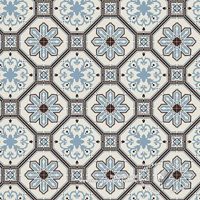 Textures   -   ARCHITECTURE   -   TILES INTERIOR   -   Ornate tiles   -  Geometric patterns - Geometric patterns tile texture seamless 18938