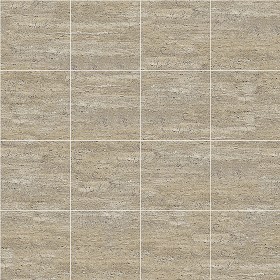 Textures   -   ARCHITECTURE   -   TILES INTERIOR   -   Marble tiles   -  Travertine - Roman travertine floor tile texture seamless 14740