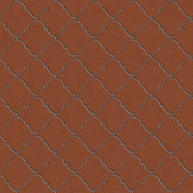 Textures   -   ARCHITECTURE   -   TILES INTERIOR   -  Terracotta tiles - Terracotta tile texture seamless 16089
