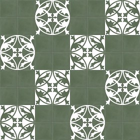 Textures   -   ARCHITECTURE   -   TILES INTERIOR   -   Cement - Encaustic   -  Encaustic - Traditional encaustic cement ornate tile texture seamless 13515