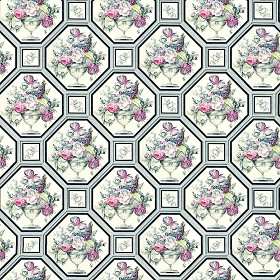 Textures   -   MATERIALS   -   WALLPAPER   -  Floral - Floral wallpaper texture seamless 11063
