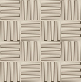 Textures   -   ARCHITECTURE   -   DECORATIVE PANELS   -   3D Wall panels   -  Mixed colors - Interior 3D wall panel texture seamless 02799