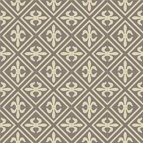 Textures   -   ARCHITECTURE   -   TILES INTERIOR   -   Cement - Encaustic   -  Victorian - Victorian cement floor tile texture seamless 13736