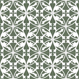 Textures   -   ARCHITECTURE   -   TILES INTERIOR   -   Cement - Encaustic   -  Encaustic - Traditional encaustic cement ornate tile texture seamless 13518