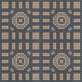 Textures   -   ARCHITECTURE   -   TILES INTERIOR   -   Mosaico   -   Classic format   -  Patterned - Mosaico patterned tiles texture seamless 15110