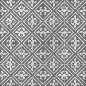 Textures   -   ARCHITECTURE   -   TILES INTERIOR   -   Cement - Encaustic   -  Victorian - Victorian cement floor tile texture seamless 13738