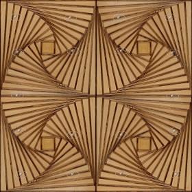 Textures   -   ARCHITECTURE   -   WOOD   -  Wood panels - Wooden 3d panel hand fan effect texture seamless 20877