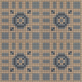 Textures   -   ARCHITECTURE   -   TILES INTERIOR   -   Mosaico   -   Classic format   -  Patterned - Mosaico patterned tiles texture seamless 15111