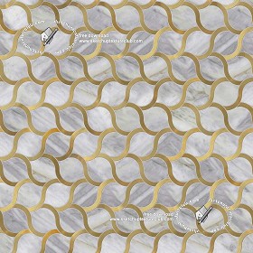 Textures   -   ARCHITECTURE   -   TILES INTERIOR   -   Marble tiles   -  White - American white marble wall tile seamless 20482