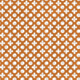 Textures   -   MATERIALS   -   METALS   -  Perforated - Orange perforated metal texture seamless 10559