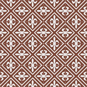 Textures   -   ARCHITECTURE   -   TILES INTERIOR   -   Cement - Encaustic   -  Victorian - Victorian cement floor tile texture seamless 13742