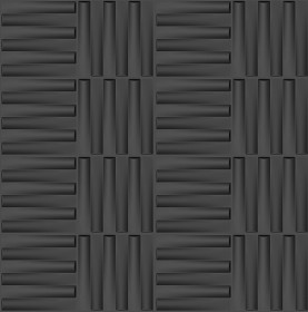 Textures   -   ARCHITECTURE   -   DECORATIVE PANELS   -   3D Wall panels   -  Mixed colors - Interior 3D wall panel texture seamless 02806