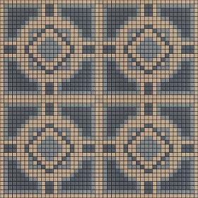 Textures   -   ARCHITECTURE   -   TILES INTERIOR   -   Mosaico   -   Classic format   -  Patterned - Mosaico patterned tiles texture seamless 15115