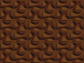 Textures   -   ARCHITECTURE   -   DECORATIVE PANELS   -   3D Wall panels   -  Mixed colors - Interior 3D wall panel texture seamless 02807