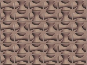 Textures   -   ARCHITECTURE   -   DECORATIVE PANELS   -   3D Wall panels   -  Mixed colors - Interior 3D wall panel texture seamless 02808