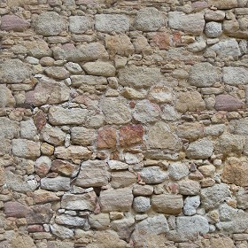 Textures   -   ARCHITECTURE   -   STONES WALLS   -  Stone walls - Old wall stone texture seamless 08480