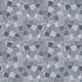 Textures   -   ARCHITECTURE   -   PAVING OUTDOOR   -   Pavers stone   -  Cobblestone - Quartzite cobblestone paving texture seamless 06498