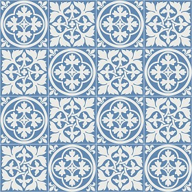 Textures   -   ARCHITECTURE   -   TILES INTERIOR   -   Cement - Encaustic   -  Victorian - Victorian cement floor tile texture seamless 13745