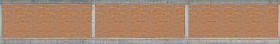 Textures   -   ARCHITECTURE   -   BRICKS   -   Facing Bricks   -  Smooth - Wall facing smooth bricks texture seamless 00333