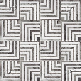 Textures   -   ARCHITECTURE   -   TILES INTERIOR   -   Marble tiles   -  White - White and brown marble tile optical effect texture seamless 20878
