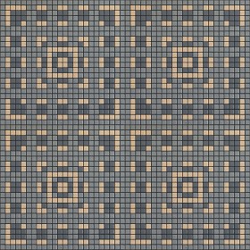 Textures   -   ARCHITECTURE   -   TILES INTERIOR   -   Mosaico   -   Classic format   -  Patterned - Mosaico patterned tiles texture seamless 15118