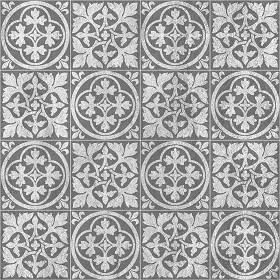 Textures   -   ARCHITECTURE   -   TILES INTERIOR   -   Cement - Encaustic   -  Victorian - Victorian cement floor tile texture seamless 13746