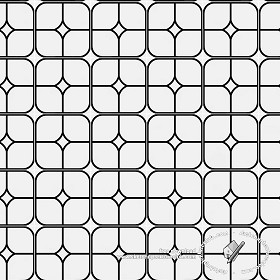 Textures   -   ARCHITECTURE   -   TILES INTERIOR   -   Ornate tiles   -  Geometric patterns - Geometric patterns tile texture seamless 18952