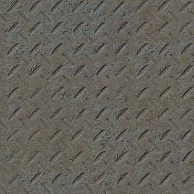 Textures   -   MATERIALS   -   METALS   -  Plates - Iron rusty dirty metal plate texture seamless 10666