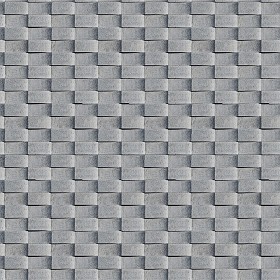 Textures   -   ARCHITECTURE   -   STONES WALLS   -   Claddings stone   -  Exterior - Wall cladding stone modern architecture texture seamless 07830