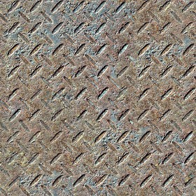Textures   -   MATERIALS   -   METALS   -  Plates - Iron rusty dirty metal plate texture seamless 10667