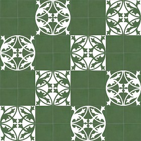 Textures   -   ARCHITECTURE   -   TILES INTERIOR   -   Cement - Encaustic   -  Encaustic - Traditional encaustic cement ornate tile texture seamless 13530