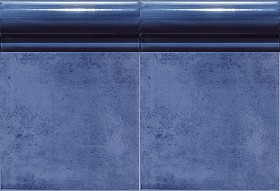 Textures   -   ARCHITECTURE   -   TILES INTERIOR   -   Mosaico   -  Mixed format - Border hand painted mosaic tile texture seamless 15630