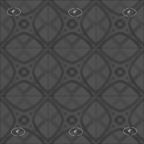 Textures   -   ARCHITECTURE   -   TILES INTERIOR   -   Cement - Encaustic   -   Cement  - Cement concrete tile texture seamless 20876 - Displacement