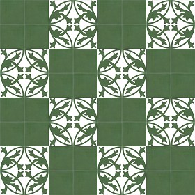 Textures   -   ARCHITECTURE   -   TILES INTERIOR   -   Cement - Encaustic   -  Encaustic - Traditional encaustic cement ornate tile texture seamless 13531