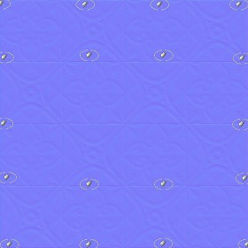 Textures   -   ARCHITECTURE   -   TILES INTERIOR   -   Cement - Encaustic   -   Cement  - Cement concrete tile texture seamless 21050 - Normal