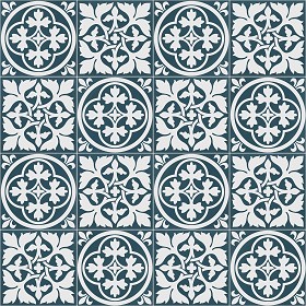 Textures   -   ARCHITECTURE   -   TILES INTERIOR   -   Cement - Encaustic   -  Victorian - Victorian cement floor tile texture seamless 13751