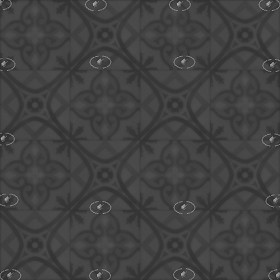 Textures   -   ARCHITECTURE   -   TILES INTERIOR   -   Cement - Encaustic   -   Cement  - Cement concrete tile texture seamless 21051 - Displacement