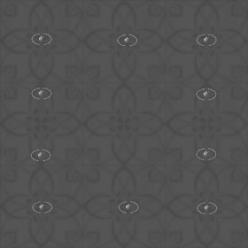 Textures   -   ARCHITECTURE   -   TILES INTERIOR   -   Cement - Encaustic   -   Cement  - Cement concrete tile texture seamless 21053 - Displacement