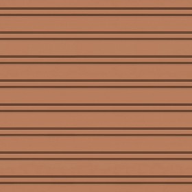 Textures   -   MATERIALS   -   METALS   -  Corrugated - Orange painted corrugated metal texture seamless 10019
