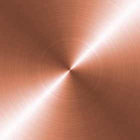 Textures   -   MATERIALS   -   METALS   -  Brushed metals - Circular brushed copper metal texture 09906