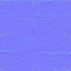 Textures   -   ARCHITECTURE   -   TILES INTERIOR   -   Cement - Encaustic   -   Cement  - Old concrete tile texture seamless 21304 - Normal
