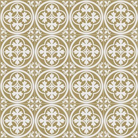 Textures   -   ARCHITECTURE   -   TILES INTERIOR   -   Cement - Encaustic   -  Victorian - Victorian cement floor tile texture seamless 13756