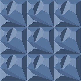 Textures   -   ARCHITECTURE   -   DECORATIVE PANELS   -   3D Wall panels   -  Mixed colors - Interior 3D wall panel texture seamless 02820