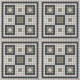 Textures   -   ARCHITECTURE   -   TILES INTERIOR   -   Mosaico   -   Classic format   -  Patterned - Mosaico patterned tiles texture seamless 15129
