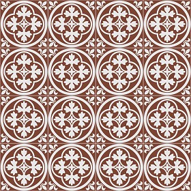 Textures   -   ARCHITECTURE   -   TILES INTERIOR   -   Cement - Encaustic   -  Victorian - Victorian cement floor tile texture seamless 13758