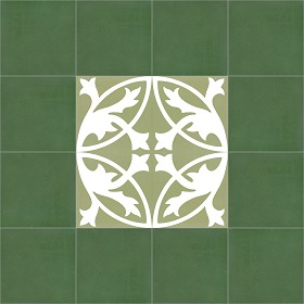 Textures   -   ARCHITECTURE   -   TILES INTERIOR   -   Cement - Encaustic   -  Encaustic - Traditional encaustic cement ornate tile texture seamless 13541