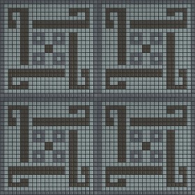 Textures   -   ARCHITECTURE   -   TILES INTERIOR   -   Mosaico   -   Classic format   -  Patterned - Mosaico patterned tiles texture seamless 15134