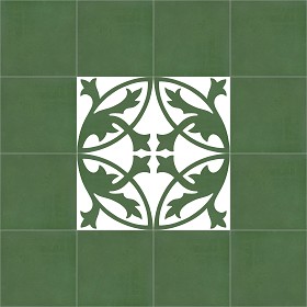 Textures   -   ARCHITECTURE   -   TILES INTERIOR   -   Cement - Encaustic   -  Encaustic - Traditional encaustic cement ornate tile texture seamless 13543