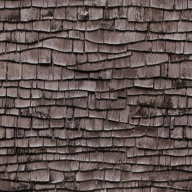 Textures   -   ARCHITECTURE   -   ROOFINGS   -  Shingles wood - Old wood shingle roof texture seamless 03893