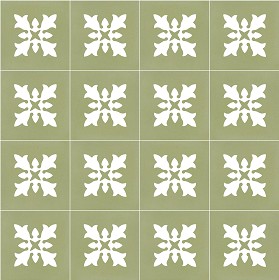 Textures   -   ARCHITECTURE   -   TILES INTERIOR   -   Cement - Encaustic   -  Encaustic - Traditional encaustic cement ornate tile texture seamless 13545